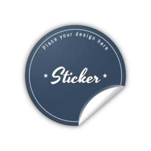 Custom imprinting of Sticker